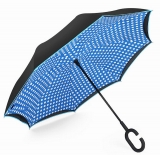 Auto reversed umbrella C handle