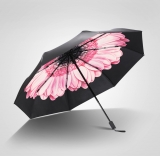 Double Layer Digital Printing Fold Umbrella