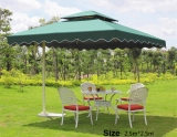 Luxury cantilever square patio umbrella