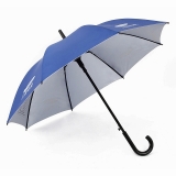 Royal Blue Color Print Logo Golf Umbrella For Advertising