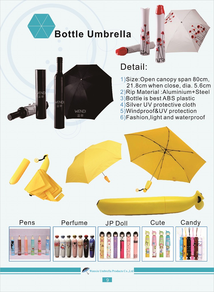 google manufacture bottle umbrella