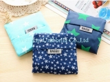 Custom reusable shopping tote bag nylon reusable foldable shopping bag