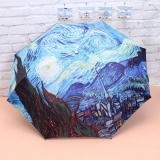 Oil Painting Umbrella For Promotion Gifts